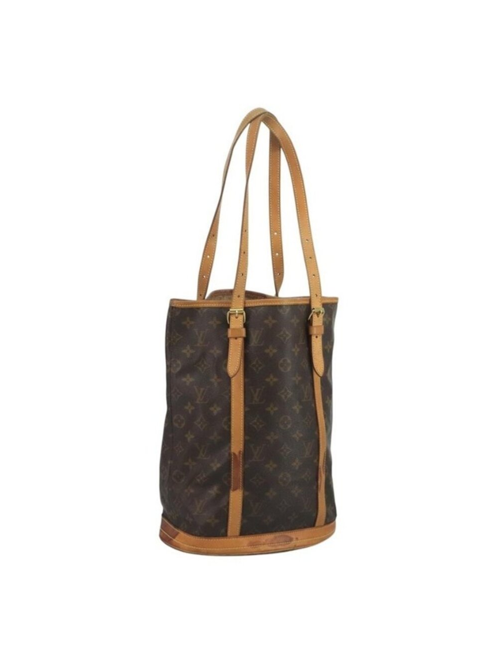 Authentic LOUIS VUITTON Monogram Bucket GM Shoulder Bag M42236 LV